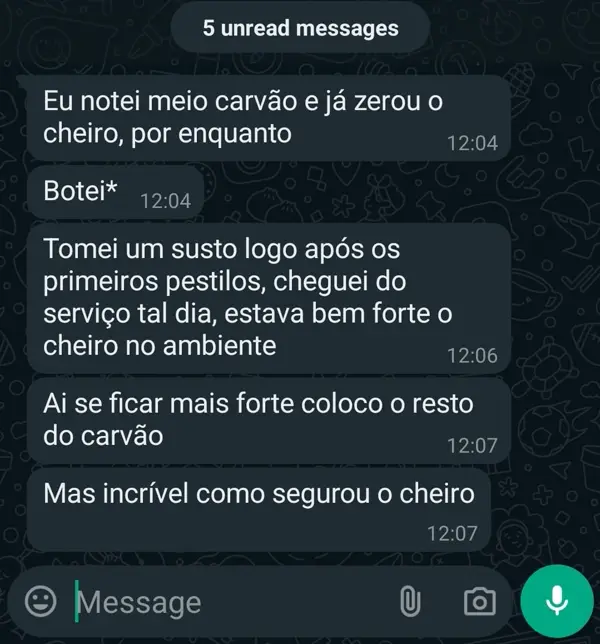 Filtro de carvão no dia a dia